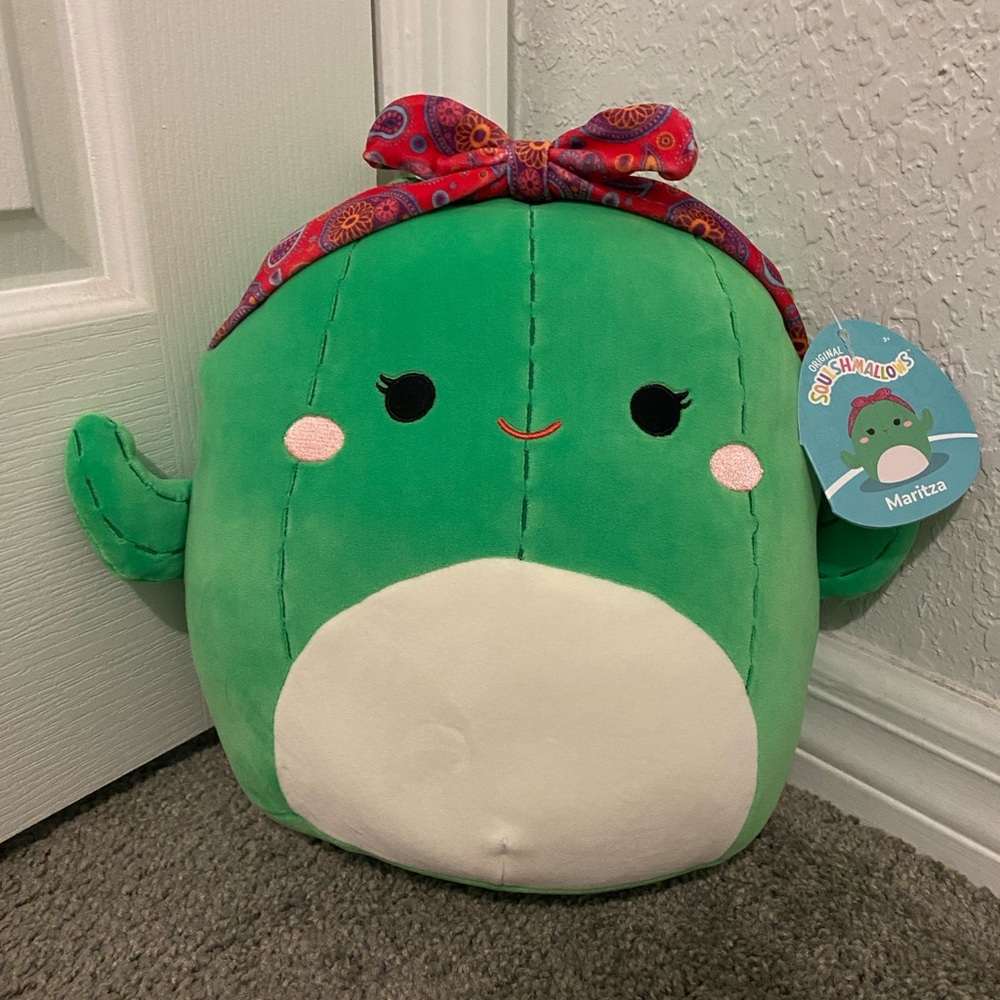 NWT 11” Squishmallow, Maritza the Cactus